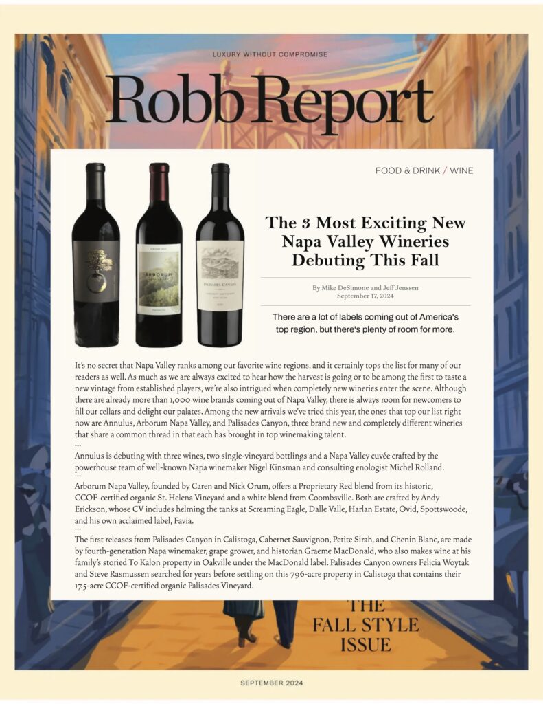 Robb Report magazine cover